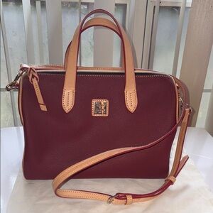 Dooney & Bourke Olivia Satchel Handbag w/ COE, NEW